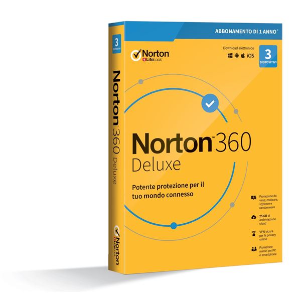 Norton 360 Deluxe 3 dispositivi